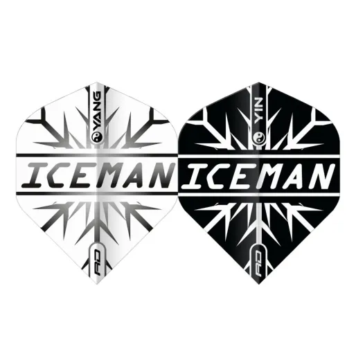 Red Dragon Letky Gerwyn Price - Yin Yang - Black & White RF6969