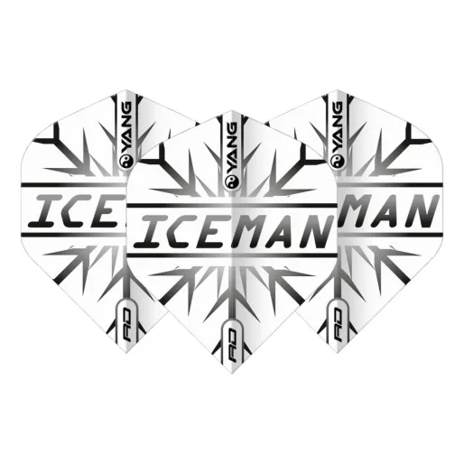 Red Dragon Letky Gerwyn Price - Yin Yang - Black & White RF6969