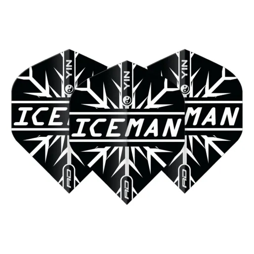 Red Dragon Letky Gerwyn Price - Yin Yang - Black & White RF6969