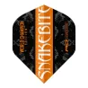 Red Dragon Letky Peter Wright - Yin Yang - Orange & Black RF6965
