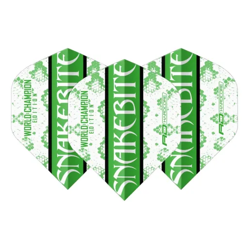 Red Dragon Letky Peter Wright - Yin Yang - Green & White RF6963