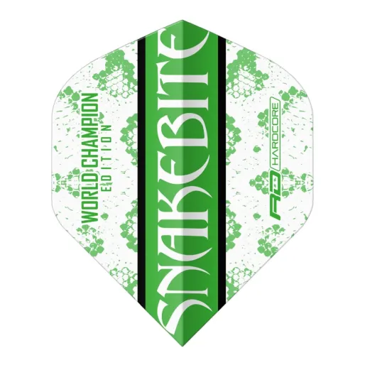 Red Dragon Letky Peter Wright - Yin Yang - Green & White RF6963