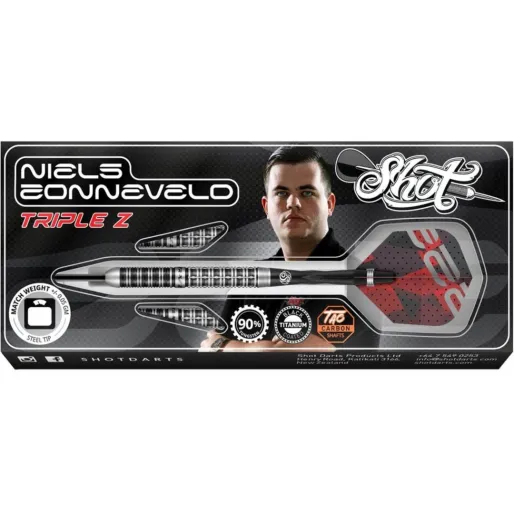 Shot Šipky Steel Niels Zonneveld - V2 - 24g