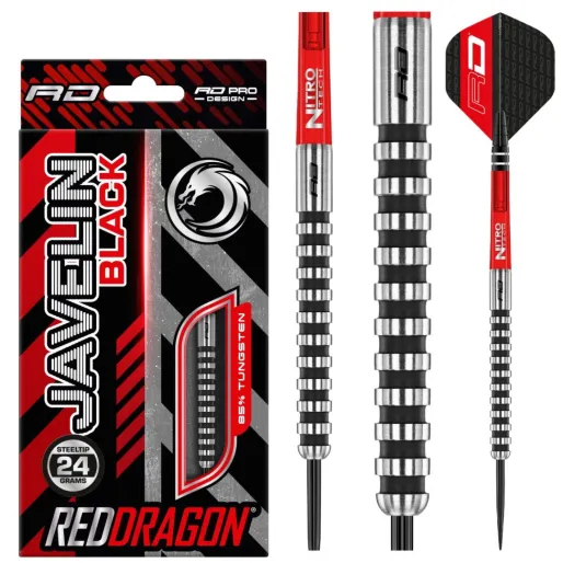 Red Dragon Šipky Steel Javelin Black - 24g