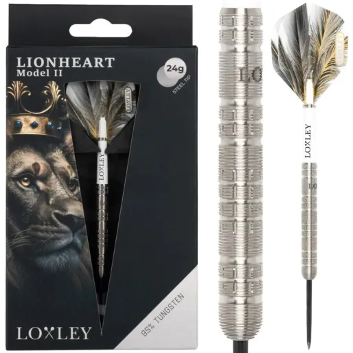 Loxley Šipky Steel Lionheart - Model 2 - 24g