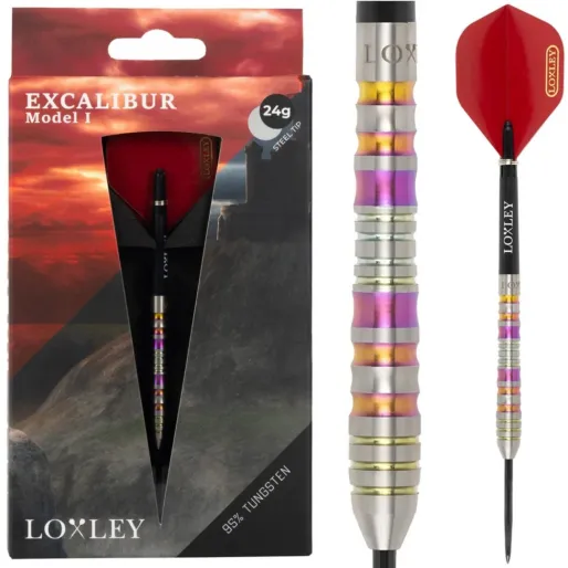 Loxley Šipky Steel Excalibur 95 - Model 1 - Tapered - 22g