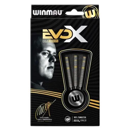 Winmau Šipky Steel Michael van Gerwen - EVO X - 24g