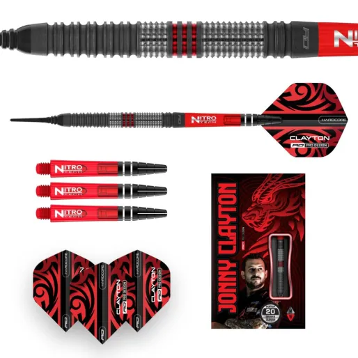 Red Dragon Šipky Jonny Clayton - Hiraeth - 20g