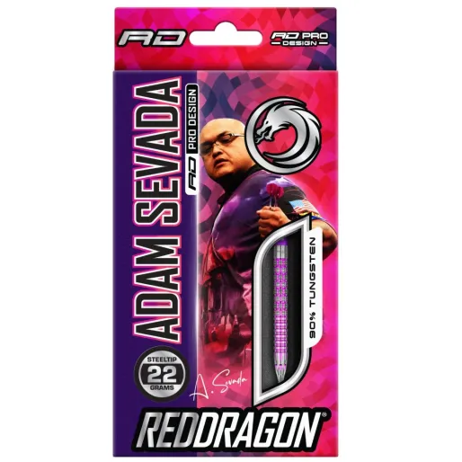 Red Dragon Šipky Steel Adam Sevada - 22g