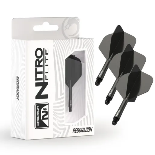 Red Dragon Letky Nitro Flite - No2 - black - midi
