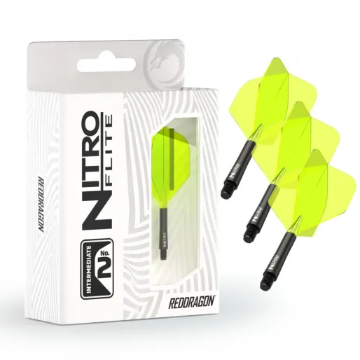 Red Dragon Letky Nitro Flite - No2 - black & yellow - midi