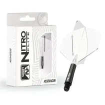 Red Dragon Letky Nitro Flite - No2 - black & clear - short