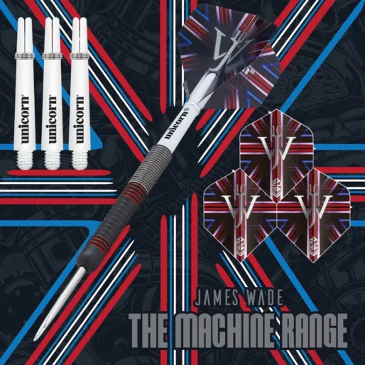 Unicorn Šipky Steel The Machine - James Wade - 80% - 20g