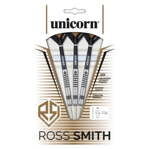 Unicorn Šipky Steel Ross Smith - Smudger - 22g