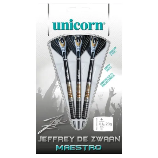 Unicorn Šipky Steel Maestro - Jeffrey De Zwaan - Phase 3 - 25g