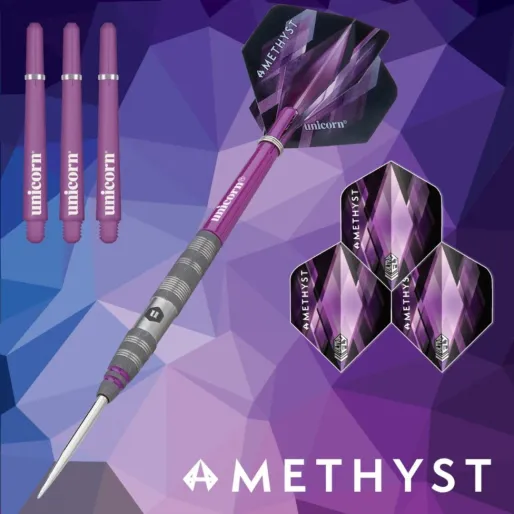 Unicorn Šipky Steel Amethyst 2 - 19g