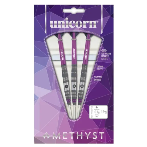 Unicorn Šipky Steel Amethyst 2 - 19g