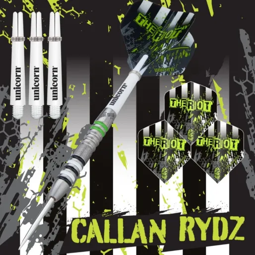 Unicorn Šipky Steel Callan Rydz - The Riot - 23g