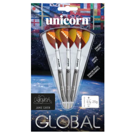 Unicorn Šipky Steel Global - Jamie Caven - 25g