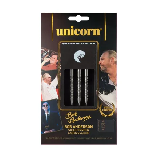 Unicorn Šipky Steel World Champion - Ambassador - Bob Anderson - 22g