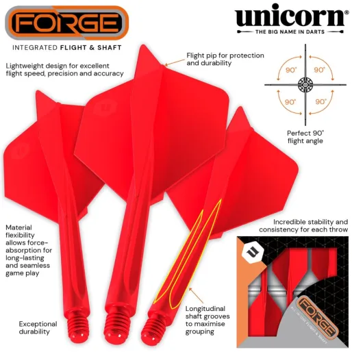 Unicorn Letky Forge All-In-One - Plus - Medium - Red 30504
