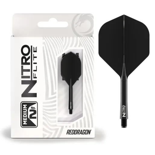 Red Dragon Letky Nitro Flite - No2 - black - medium