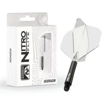 Red Dragon Letky Nitro Flite - No2 - black & clear - midi