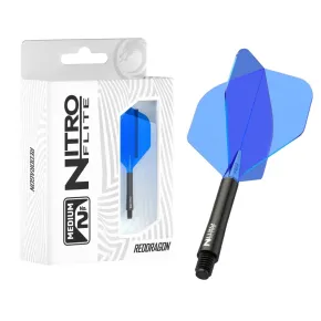 Red Dragon Letky Nitro Flite - No2 - black & blue - medium
