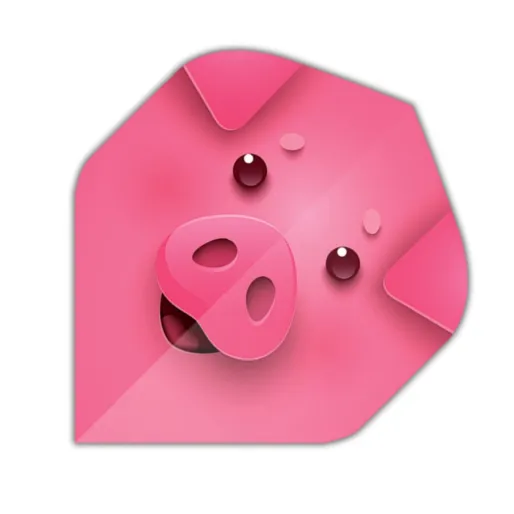 Designa Letky Motley Collection - Pig F4373