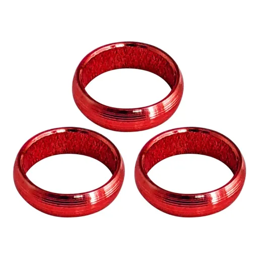 XQMax Darts Aluminium O-Rings - kroužky na násadky - 3 ks - silver