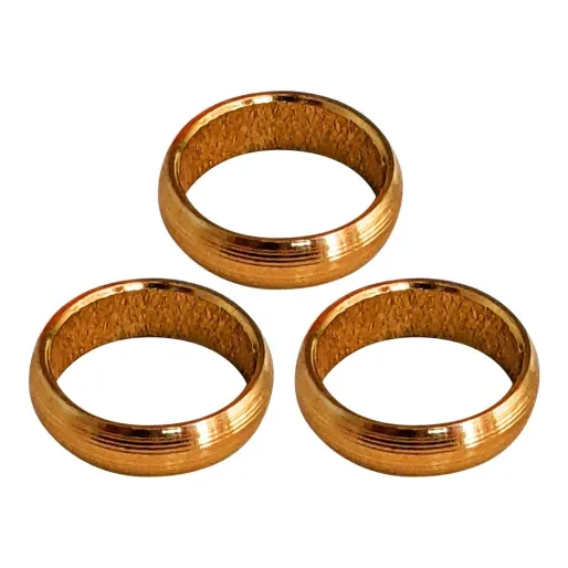 XQMax Darts Aluminium O-Rings - kroužky na násadky - 3 ks - silver