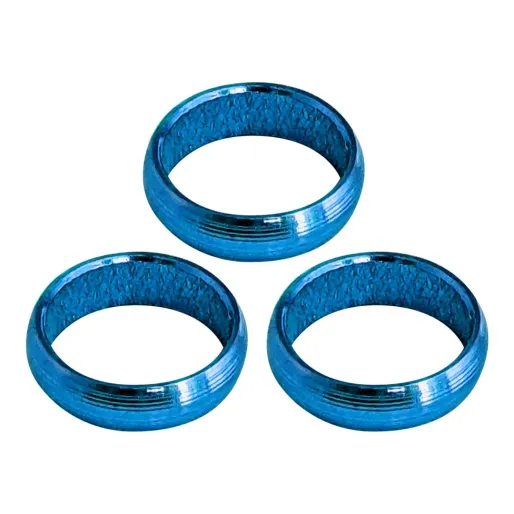 XQMax Darts Aluminium O-Rings - kroužky na násadky - 3 ks - silver