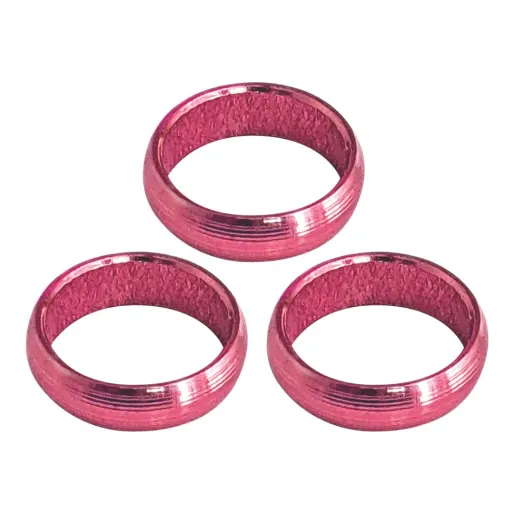 XQMax Darts Aluminium O-Rings - kroužky na násadky - 3 ks - silver