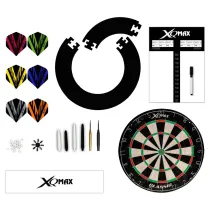 XQMax Darts Tournament Dart Set - Black