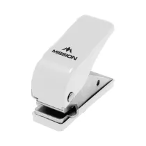 Mission Flight Punch - Pocket Size - vysekávač letek - děrovačka - White