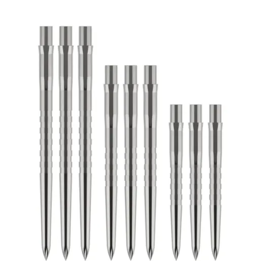 Mission Kovové hroty Caliburn - Grooved - Silver - 32 mm