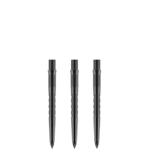 Mission Kovové hroty Caliburn - Grooved - Black - 26 mm