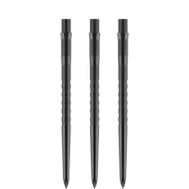 Mission Kovové hroty Caliburn - Grooved - Black - 38 mm