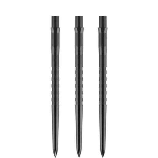 Mission Kovové hroty Caliburn - Grooved - Black - 38 mm