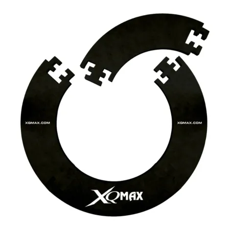 XQMax Darts Surround - kruh kolem terče - 4 pieces - Logo - Black
