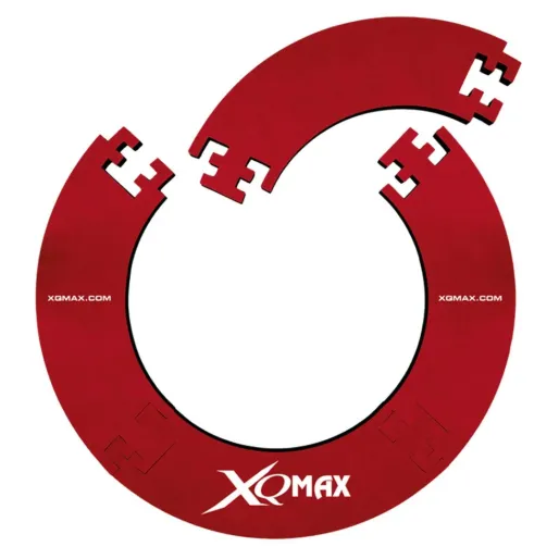 XQMax Darts Surround - kruh kolem terče - 4 pieces - Logo - Red