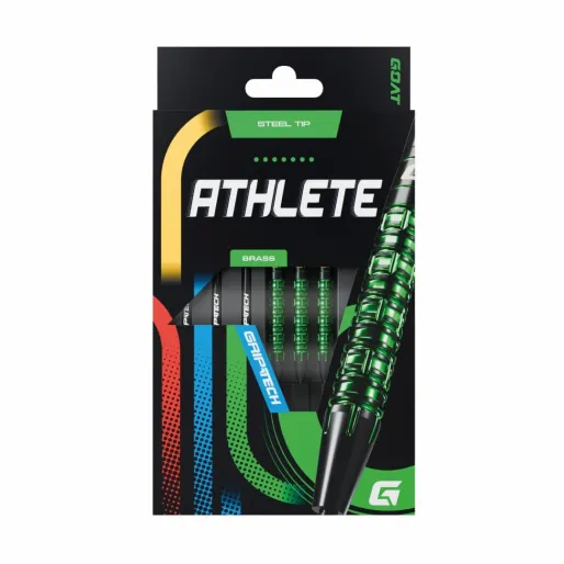 Goat Šipky Steel Athlete - Brass - Green - 10g