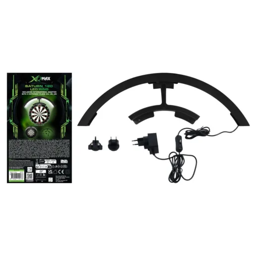 XQMax Darts Saturn 120 - osvětlení sisalového terče - CLB