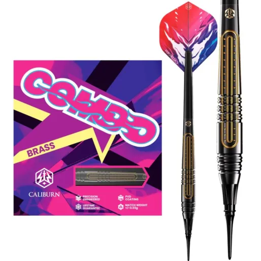 Caliburn Šipky Combo - Brass - C1 - 18g