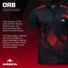Mission Košile Orb - Black & Red - 3XL