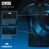 Mission Košile Orb - Black & Blue - XL