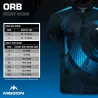 Mission Košile Orb - Black & Blue - XL