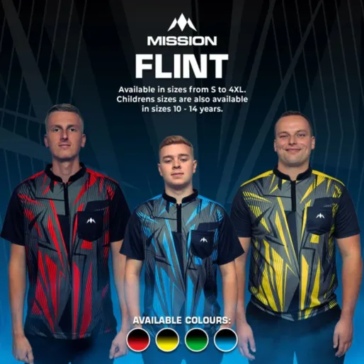 Mission Košile Flint - Black & Blue - 3XL