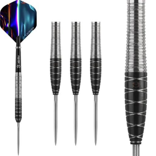 Caliburn Šipky Steel Spiro - S2 - 24g