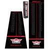 Bull's NL Dart Mat - Koberec k terči - Finish - 300 x 60 + oche